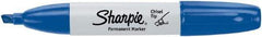 Sharpie - Blue Permanent Marker - Chisel Medium Tip, AP Nontoxic Ink - Strong Tooling