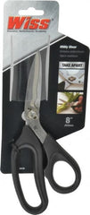 Wiss - 3-1/2" LOC, 8" OAL Stainless Steel Standard Shears - Strong Tooling