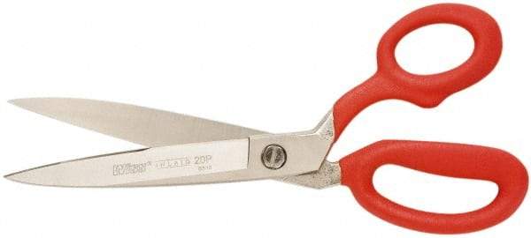 Wiss - 5" LOC, 10-3/8" OAL Inlaid Heavy Duty Shears - Offset Handle, For Composite Materials, Fabrics, Upholstery - Strong Tooling