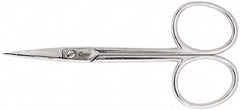 Clauss - 1" LOC, 8-1/2" OAL Straight Scissors - Steel Straight Handle, For Paper, Fabric - Strong Tooling