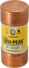 Cooper Bussmann - 300 VDC, 600 VAC, 45 Amp, Time Delay General Purpose Fuse - Fuse Holder Mount, 2-3/8" OAL, 100 at DC, 300 at AC (RMS) kA Rating, 1-1/16" Diam - Strong Tooling