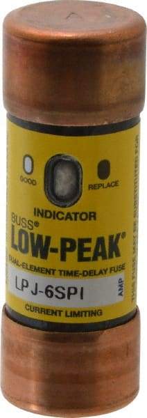 Cooper Bussmann - 300 VDC, 600 VAC, 6 Amp, Time Delay General Purpose Fuse - Fuse Holder Mount, 2-1/4" OAL, 100 at DC, 300 at AC (RMS) kA Rating, 13/16" Diam - Strong Tooling