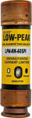 Cooper Bussmann - 125 VDC, 250 VAC, 60 Amp, Time Delay General Purpose Fuse - Fuse Holder Mount, 76.2mm OAL, 100 at DC, 300 at AC (RMS) kA Rating, 13/16" Diam - Strong Tooling