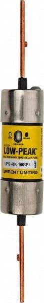 Cooper Bussmann - 300 VDC, 600 VAC, 90 Amp, Time Delay General Purpose Fuse - Fuse Holder Mount, 7-7/8" OAL, 100 at DC, 300 at AC (RMS) kA Rating, 1-39/64" Diam - Strong Tooling