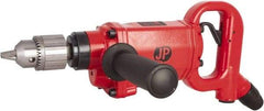 PRO-SOURCE - 1/2" Keyed Chuck - D-Handle with Side Handle, 1,200 RPM, 2.36 LPS, 5 CFM, 1 hp, 90 psi - Strong Tooling