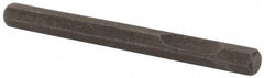 PRO-SOURCE - 1-1/2" OAL, 1/8" Shank Diam, Hex Chisel - Hex Drive, Hex Shank, Alloy Steel - Strong Tooling