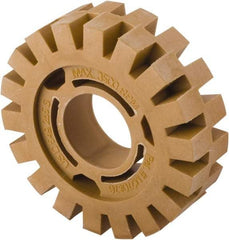 PRO-SOURCE - 4" Diam Angle & Disc Grinder Eraser Wheel - For Use with Utility Surface Blasters - Strong Tooling