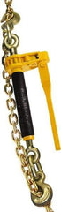 Peerless Chain - 7,100 Lbs. Load Limit Ratchet Loadbinder - 3/8 Inch Max Chain Size, 6 Inch Take Up, Chain Grade 80 - Strong Tooling