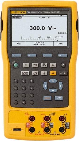 Fluke - 100 mA Measure, 22 mA Source, 10,000 Ohm, 50 kHz Calibrator - 300 VAC, 300 VDC, 3 Year Warranty - Strong Tooling