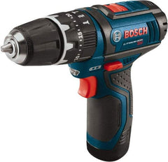 Bosch - 12 Volt 3/8" Keyless Chuck Cordless Hammer Drill - 0 to 19,500 BPM, 0 to 1,300 RPM, Reversible - Strong Tooling