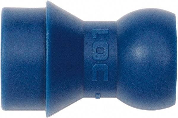 Loc-Line - 1/4" Hose ID, Male to Male Coolant Hose Lathe Adapter - Unthreaded, For Loc-Line Modular Hose Systems - Strong Tooling