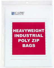 C-LINE - 1-1/2" Long x 14" Wide x 10-1/4" High, 0.004 mil Thick, Self Seal Antistatic Poly Bag - Clear, Heavyweight Grade - Strong Tooling