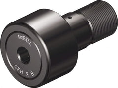 McGill - 1-3/4" Roller Diam x 1" Width, 3/4" Stud Diam x 1-3/4" Length, Sealed Heavy Stud Cam Follower with Hex - Steel, 7/8" Thread Length, 1-1/4 Thread, 2.78" OAL, 6,385 Lb Dynamic Cap, 15,840 Lb Static Cap - Strong Tooling