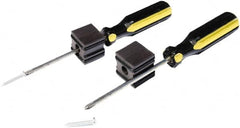 Mag-Mate - 1-1/8" Long x 1-1/8" Wide x 1-1/8" High, Magnetizer & Demagnetizer - 1-1/8" Deep, 0.38" Ring Opening - Strong Tooling