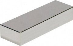 Mag-Mate - 1-1/2" Long x 1-1/2" Wide x 3/16" High, 35 Poles, Rectangular Neodymium Rare Earth Holding Magnet - 31.5 Lb Average & 62.1 Lb Max Pull Force, 180°F Max Operating Temp - Strong Tooling