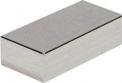 Mag-Mate - 1" Long x 1/2" Wide x 1/8" High, 11 Poles, Rectangular Neodymium Rare Earth Holding Magnet - 8.6 Lb Average & 17.1 Lb Max Pull Force, 180°F Max Operating Temp - Strong Tooling