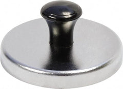 Mag-Mate - 2-5/8" Diam Magnetic Print Holder - Round, 1-1/8" High, 41 Lb Average Magnetic Pull - Strong Tooling