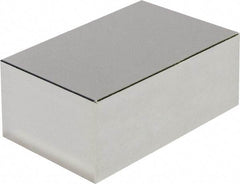 Mag-Mate - 6 Lb Max Holding Capacity Neodymium Rare Earth Block Magnet - 3/4" Long x 1/4" Wide x 0.34" High, 180°F Max Operating Temp - Strong Tooling