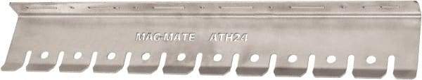 Mag-Mate - 4" Projection, 302 Stainless Steel Air Tool Holder Rack - 24" OAL - Strong Tooling