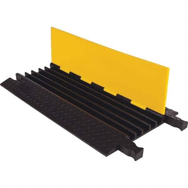 Checkers - On Floor Cable Covers Cover Material: Polyurethane Number of Channels: 5 - Strong Tooling