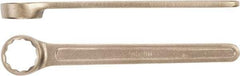 Ampco - 67mm 12 Point Box Wrench - Single End, Aluminum Bronze, Plain Finish - Strong Tooling