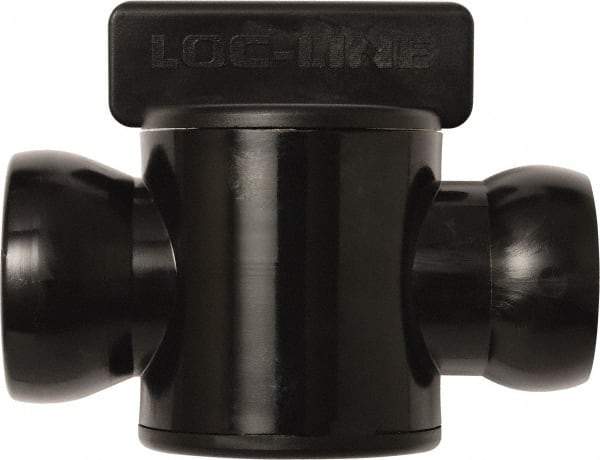 Loc-Line - 10 Piece, 3/4" ID Coolant Hose In-Line Check Valve - Female to Ball Connection, Acetal Copolymer Body, Unthreaded, Use with Loc-Line Modular Hose Systems - Strong Tooling