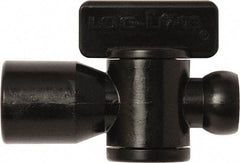 Loc-Line - 10 Piece, 1/4" ID Coolant Hose Female NPT Valve - Female to Female Connection, Acetal Copolymer Body, NPT, Use with Loc-Line Modular Hose Systems - Strong Tooling