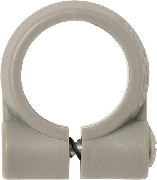 Loc-Line - Unthreaded, 1/4" Hose Inside Diam, Coolant Hose Element Clamp - For Use with 1/4" Loc-Line Modular Hose System, 20 Pieces - Strong Tooling