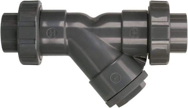 Hayward - 3" Pipe, True Union Threaded Ends, PVC Y-Strainer - 150 psi Pressure Rating - Strong Tooling