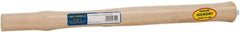 Made in USA - 18" Long Replacement Handle for Blacksmith Hammers - 1-1/4" Eye Length x 1" Eye Width, Hickory, Material Grade Type A - Strong Tooling