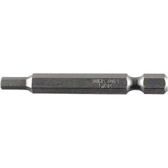 Wiha - 4mm Power Bit - 2-3/4" OAL - Strong Tooling