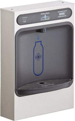 Halsey Taylor - 8 GPH Cooling Capacity Surface Mount Water Cooler & Fountain - Bottle Filling, 20 to 105 psi, 0.20 hp, Stainless Steel - Strong Tooling