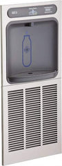 Halsey Taylor - 8 GPH Cooling Capacity In Wall Recessed Water Cooler & Fountain - In-Wall, 20 to 105 psi, 0.20 hp, Stainless Steel - Strong Tooling