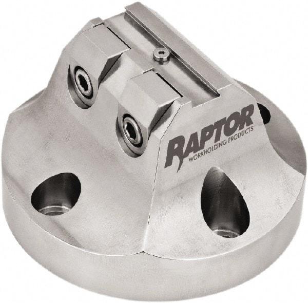 Raptor Workholding - 3/8" Jaw Width, 3" High Dovetail Vise - For Use with 4 & 5 Axis Workholding Systems - Strong Tooling