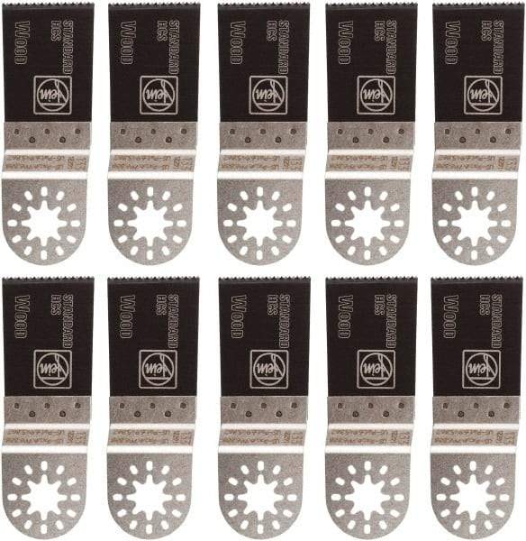 Fein - Rotary & Multi-Tool Multi-Use Saw Blade - 1-3/8" Standard E-Cut Blade, For Fein Multimaster, Wood, Drywall, Plastic Saw Blade - Strong Tooling