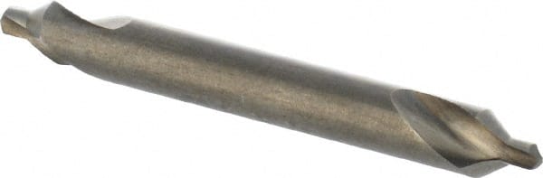 Chicago-Latrobe - #2 Plain Cut 60° Incl Angle High Speed Steel Combo Drill & Countersink - Strong Tooling