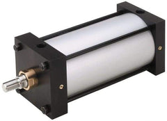 Parker - 1" Stroke x 6" Bore Double Acting Air Cylinder - 3/4 Port, 1-14 Rod Thread, 250 Max psi, -10 to 165°F - Strong Tooling