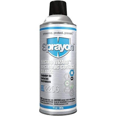 Sprayon - 10 Ounce Aerosol Electrical Grade Cleaner/Degreaser - 12,500 Volt Dielectric Strength, Flammable, Plastic Safe - Strong Tooling