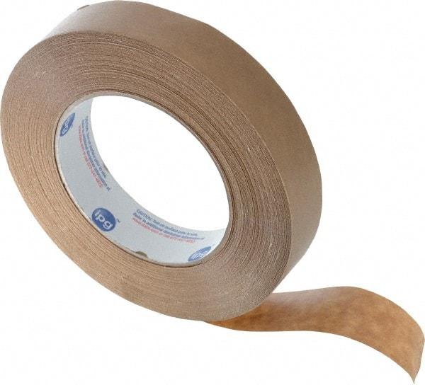 Intertape - 1" x 60 Yd Natural (Color) Rubber Adhesive Packaging Tape - Paper Backing, 7.2 mil Thick, 45 Lb Tensile Strength, Series 539 - Strong Tooling