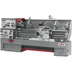 Jet - 18" Swing, 60" Between Centers, 230 Volt, Triple Phase Engine Lathe - 5MT Taper, 7-1/2 hp, 25 to 1,800 RPM, 3-1/8" Bore Diam - Strong Tooling