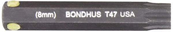 Bondhus - Star Hex Drive Bit - 2" OAL - Strong Tooling