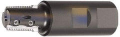 Kennametal - 26mm Cut Diam, 43mm Max Hole Depth, 25mm Shank Diam, Internal/External Indexable Thread Mill - Insert Style TMS, 4 Inserts, Toolholder Style TMT, 103mm OAL - Strong Tooling