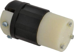 Leviton - 125 VAC, 20 Amp, L5-30R Configuration, Industrial Grade, Self Grounding Connector - 1 Phase, 2 Poles, 0.385 to 0.86 Inch Cord Diameter - Strong Tooling