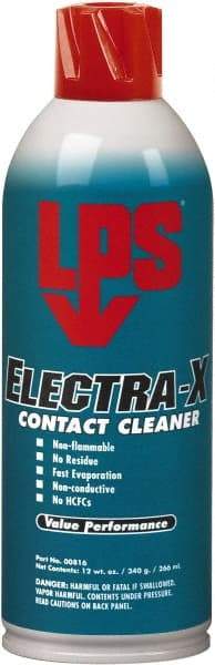 LPS - 12 Ounce Aerosol Contact Cleaner - 9,000 Volt Dielectric Strength, Nonflammable - Strong Tooling