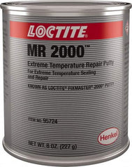 Loctite - 8 oz Cartridge Gray Epoxy Resin Putty - Series 2000 - Strong Tooling