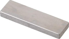 Mitutoyo - 0.125" Rectangular Steel Gage Block - Accuracy Grade AS-1, Includes Certificate of Inspection - Strong Tooling