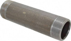 Value Collection - Schedule 80, 2" Diam x 8" Long Black Pipe Nipple - Threaded - Strong Tooling