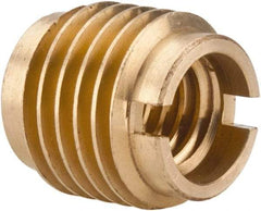 E-Z LOK - 3/8-16, Brass Knife Insert - 1/2" Drill, 1/2" Hole Diam, 5/8" Long, 3/4" Min Grip - Strong Tooling