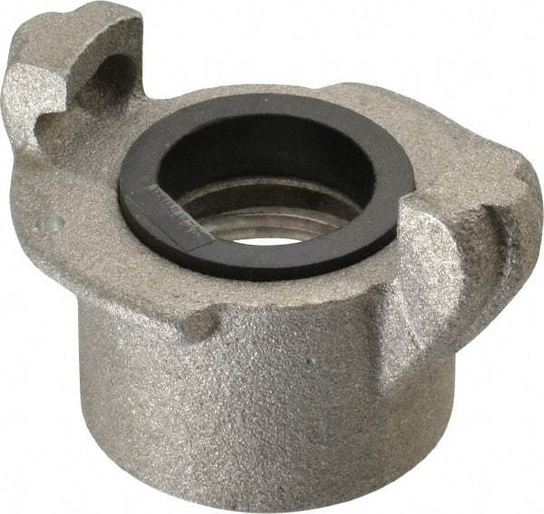 EVER-TITE Coupling Products - 1-1/4" NPT Sandblaster Adapter - Aluminum, Rated to 100 PSI - Strong Tooling