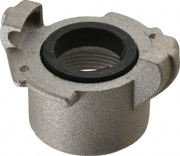 EVER-TITE Coupling Products - 1-1/2" NPT Sandblaster Adapter - Aluminum, Rated to 100 PSI - Strong Tooling